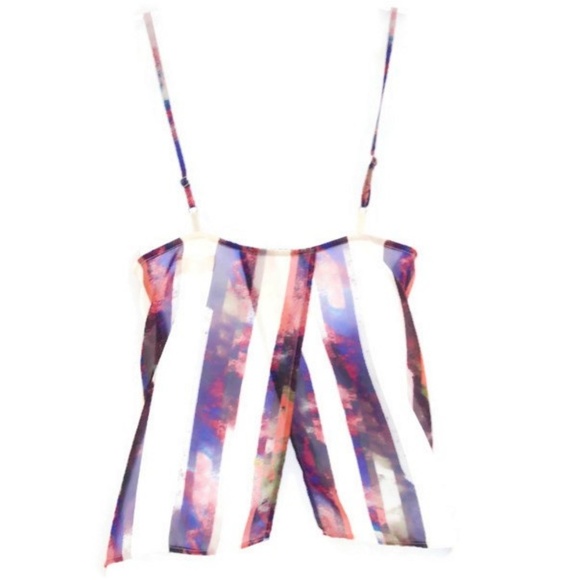 Silence Noise Cami Top Pleat Front Split Back XS - Picture 2 of 7